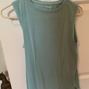 Columbia Women's Muscle Tee - Light Green